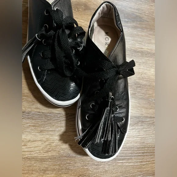 MOKAA Colombian Leather Tassels Platform Sneakers – EU 36 / US 5.5 - Picture 5 of 13